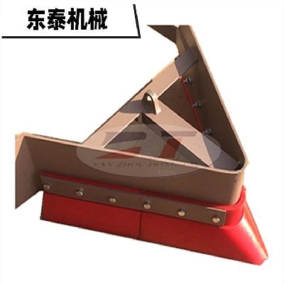 批發(fā)定制三合一聚氨酯犁煤器刮刀 犁式卸料器刮板卸料犁刀單側(cè)犁煤器