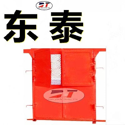 定制礦用井下圓弧頂雙開(kāi)防火柵欄門 雙扇平頂防火柵欄門