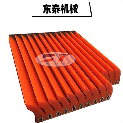 定制加工清掃器刮刀 熱力電廠合金橡膠清掃器 一級(jí)聚氨酯重型清掃器